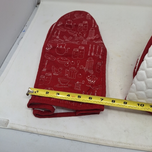 Teapot Blender Cozy Red White Chicken Country Kitchen Tool Dust Covers Quilted - Picture 7 of 12